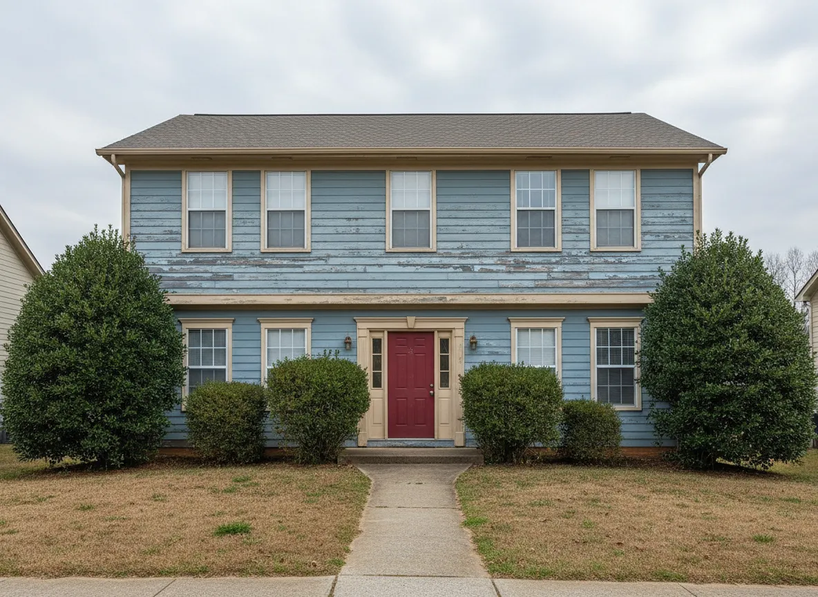 Placeholder for before exterior painting photo